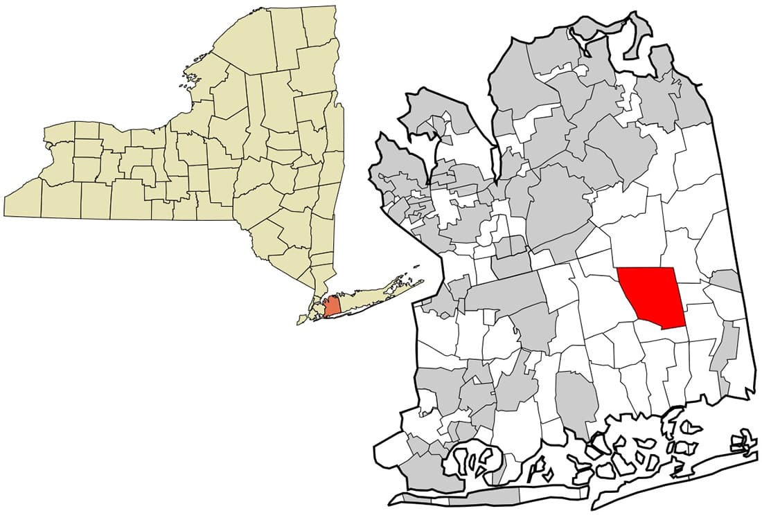 Printable New York Counties Map
