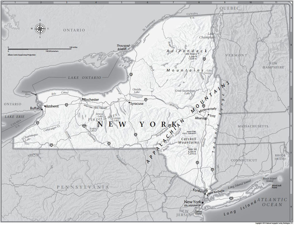 Printable New York Neighborhood Map