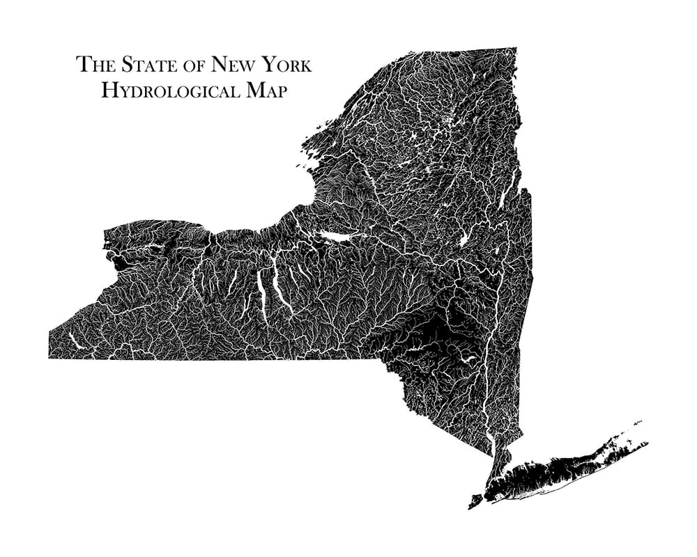 Printable New York On Map