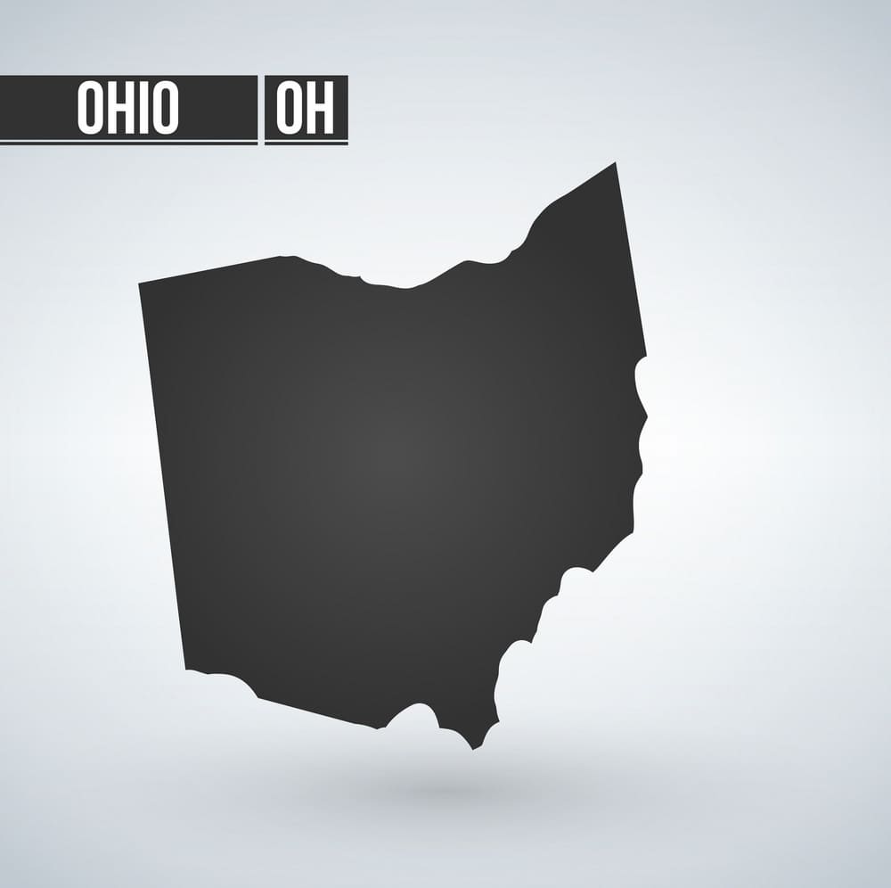Printable Ohio Map