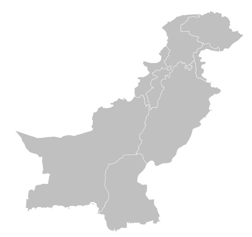 Printable Pakistan Map