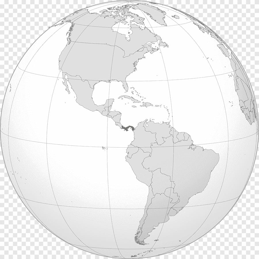 Printable Panama On World Map