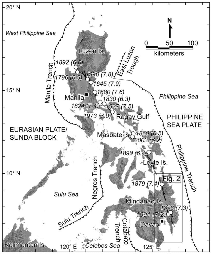 Printable Philippines Map Location