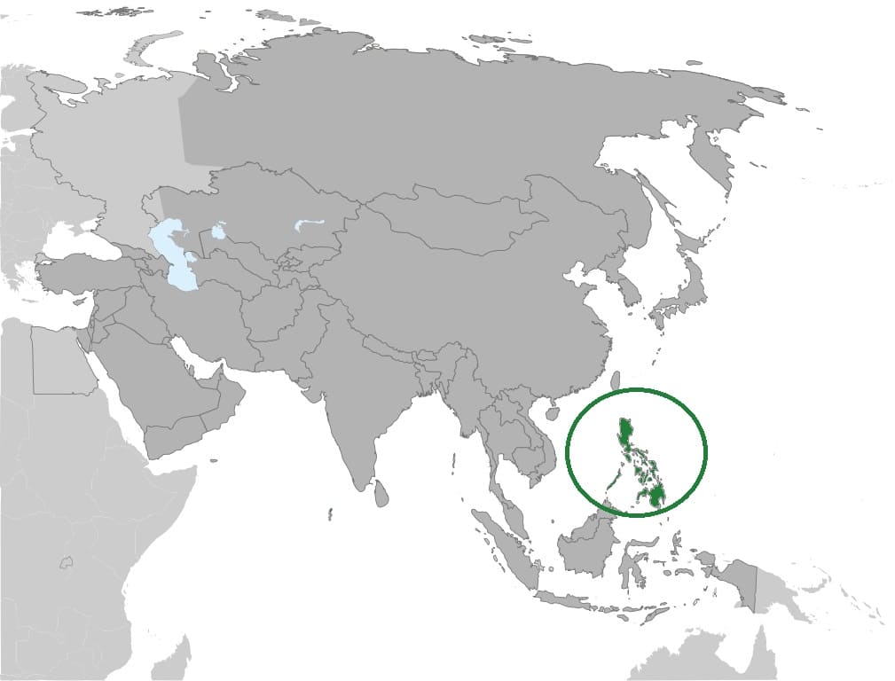 Printable Philippines Map World