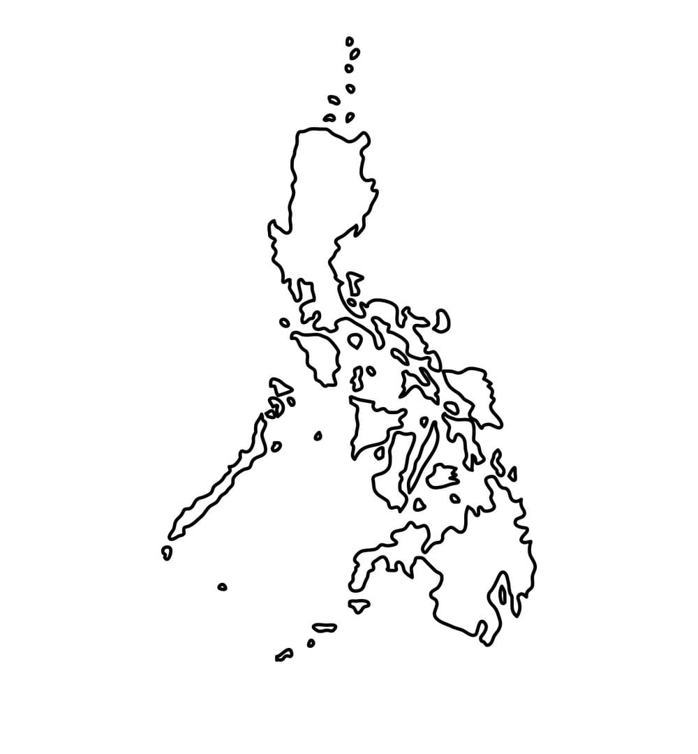 Printable Philippines Map