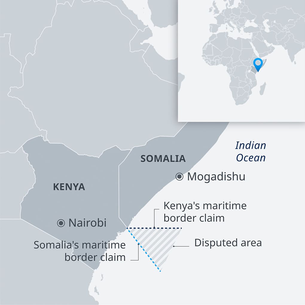 Printable Physical Map Of Kenya