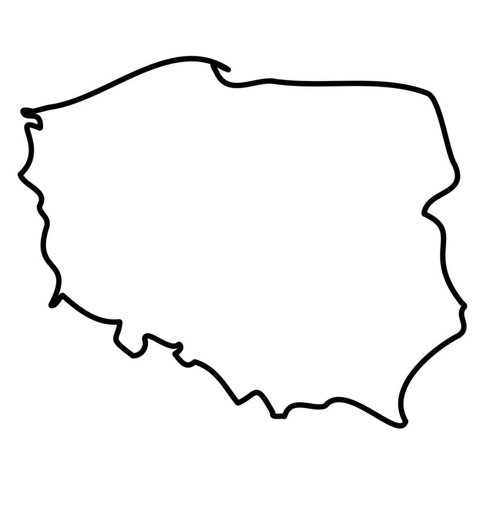 Printable Poland On Map