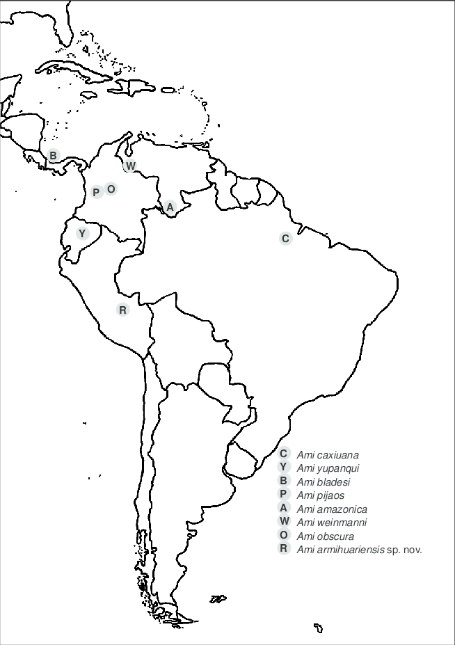 Printable South America Map Coloring 1