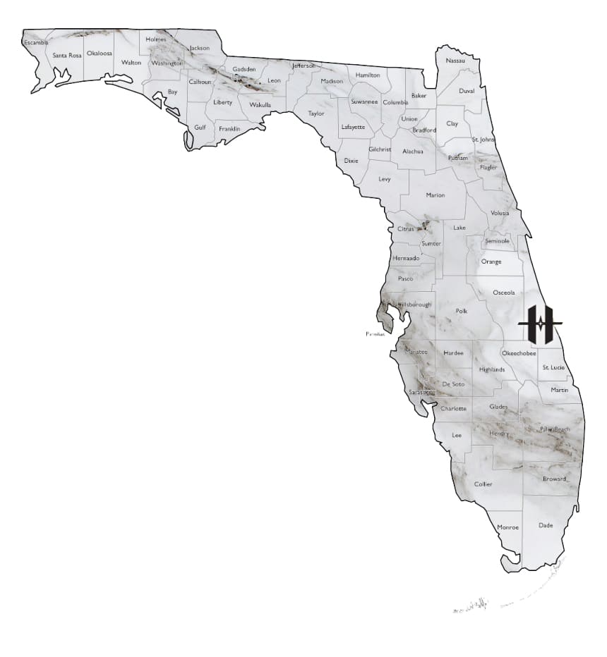 Printable State Of Florida Map