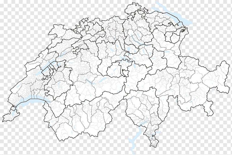 Printable Switzerland Map Transparent