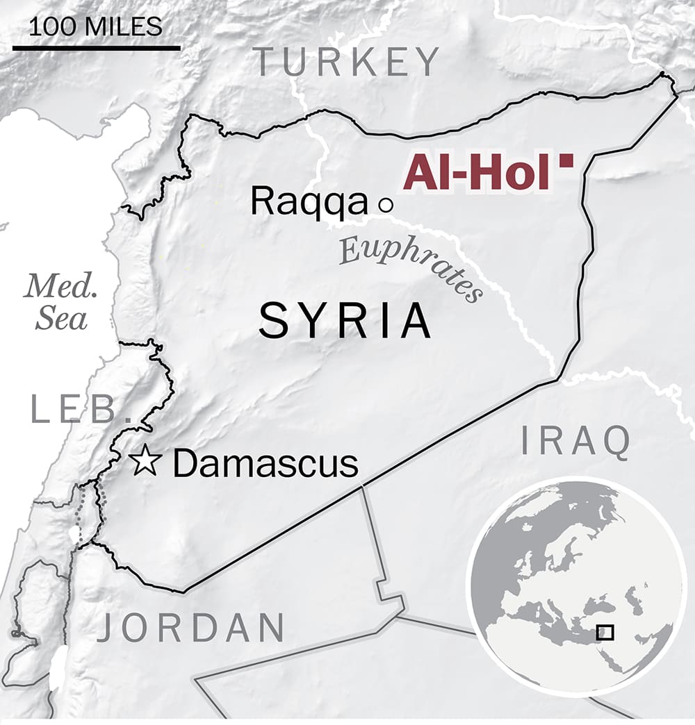 Printable Syria Map World