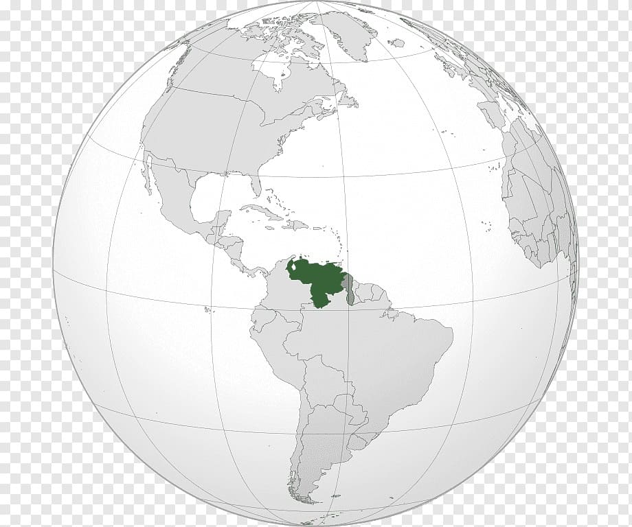 Printable Venezuela On World Map