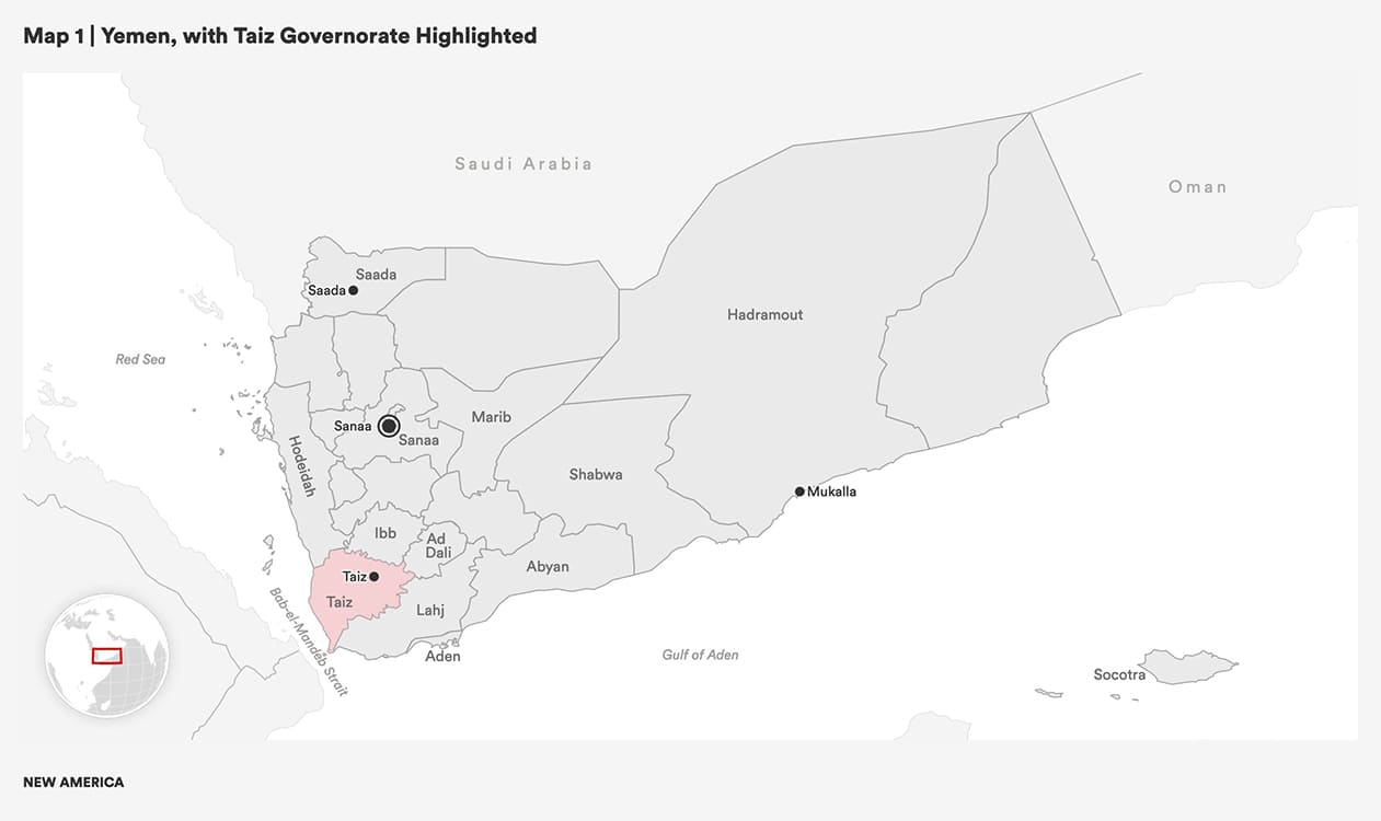 Printable Yemen Map Political