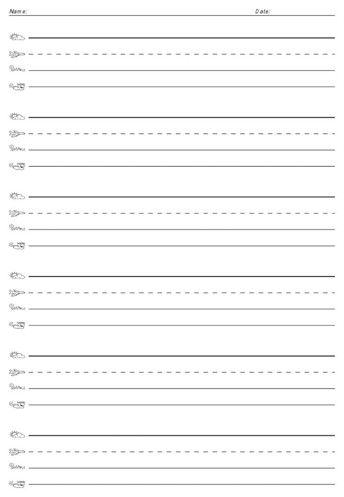 Prinable Grid Paper Notepad