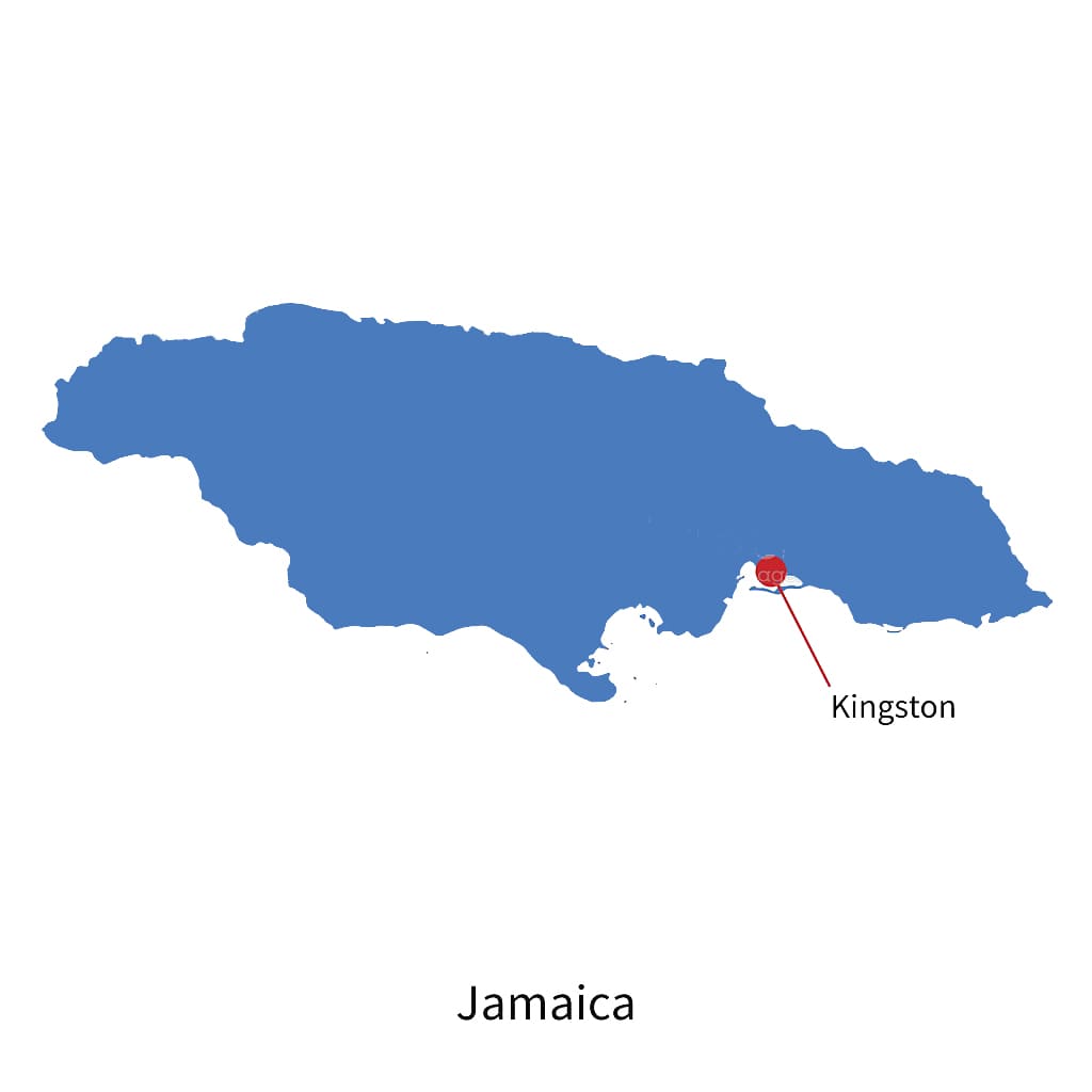 Printabale Jamaica Map Location