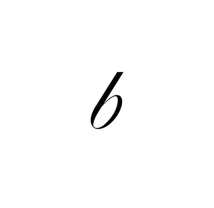 Printable B Letter In Cursive