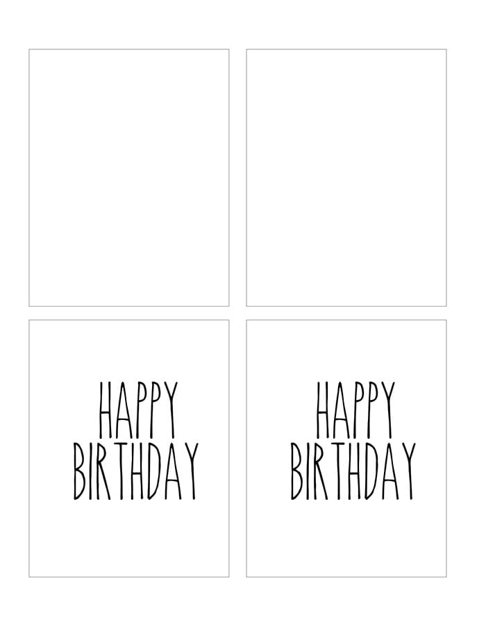 Printable Birthday Cards Luxury