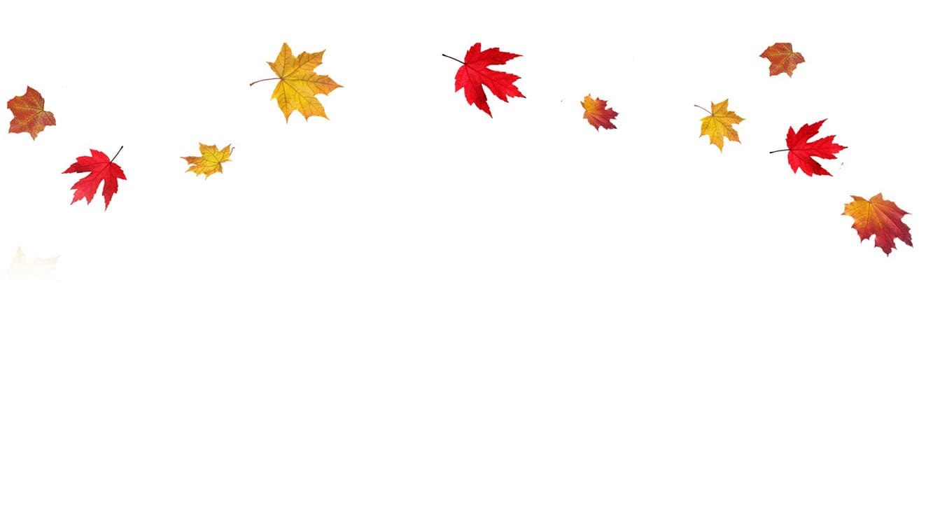 Printable Border Of Fall Leaves