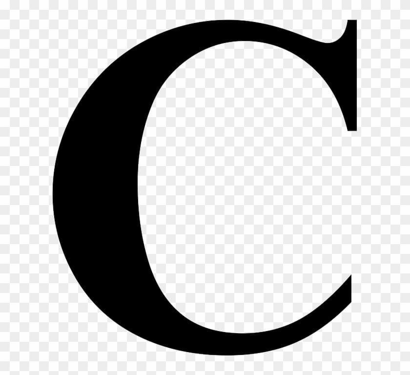 Printable C Letter Cursive