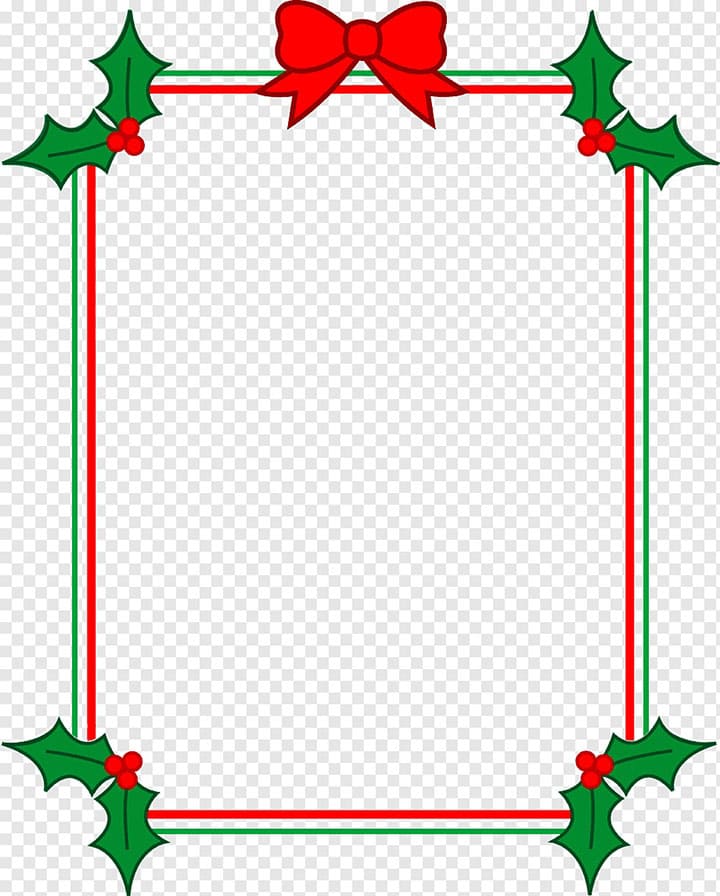 Printable Christmas Border Simple