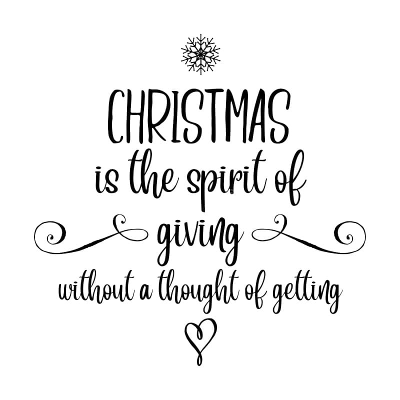 Printable Christmas Cards Quotes