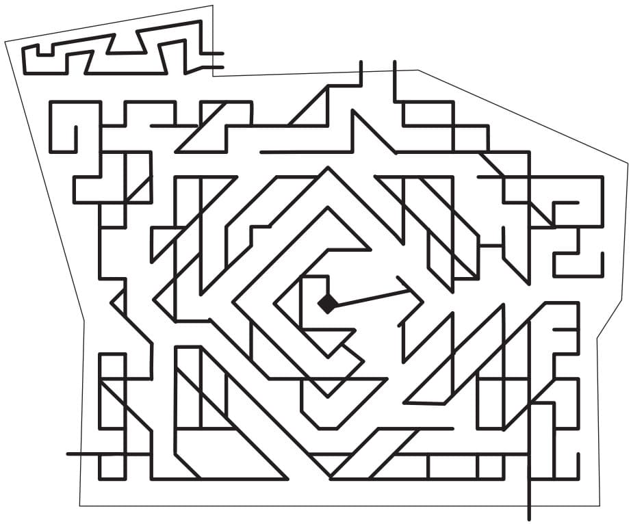 Printable Corn Maze Design
