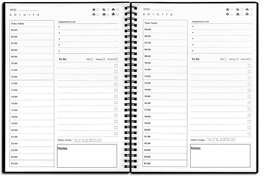 Printable Daily Planner Hourly