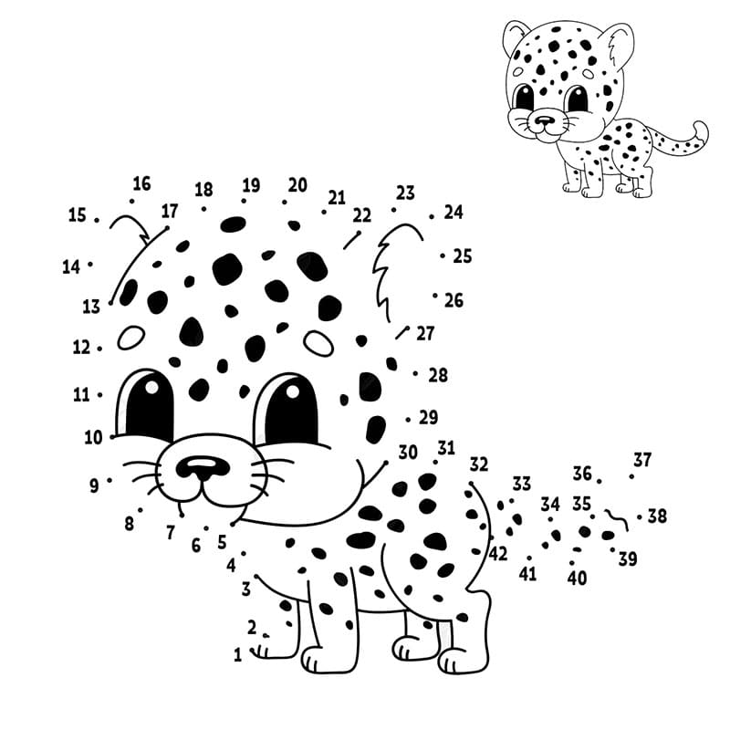 Printable Dots Drawing Game