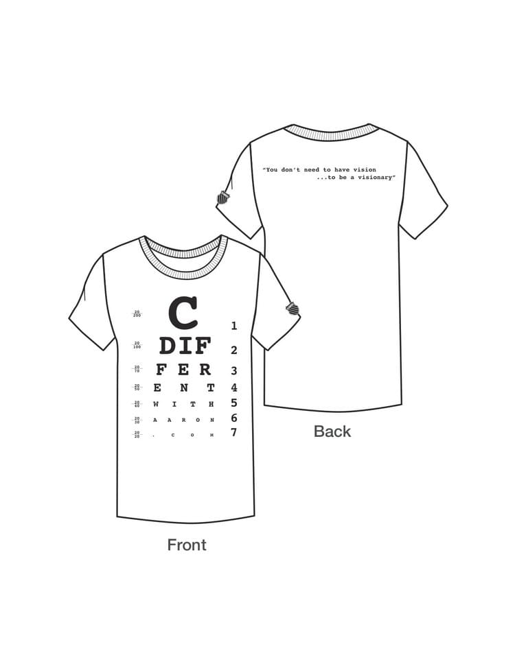 Printable Eye Chart Shirt