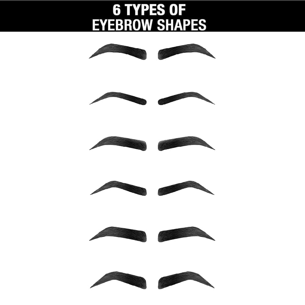 Printable Eyebrow Shapes Stencils