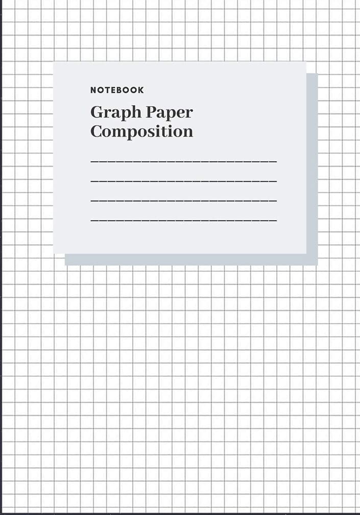 Printable Graph Paper Book