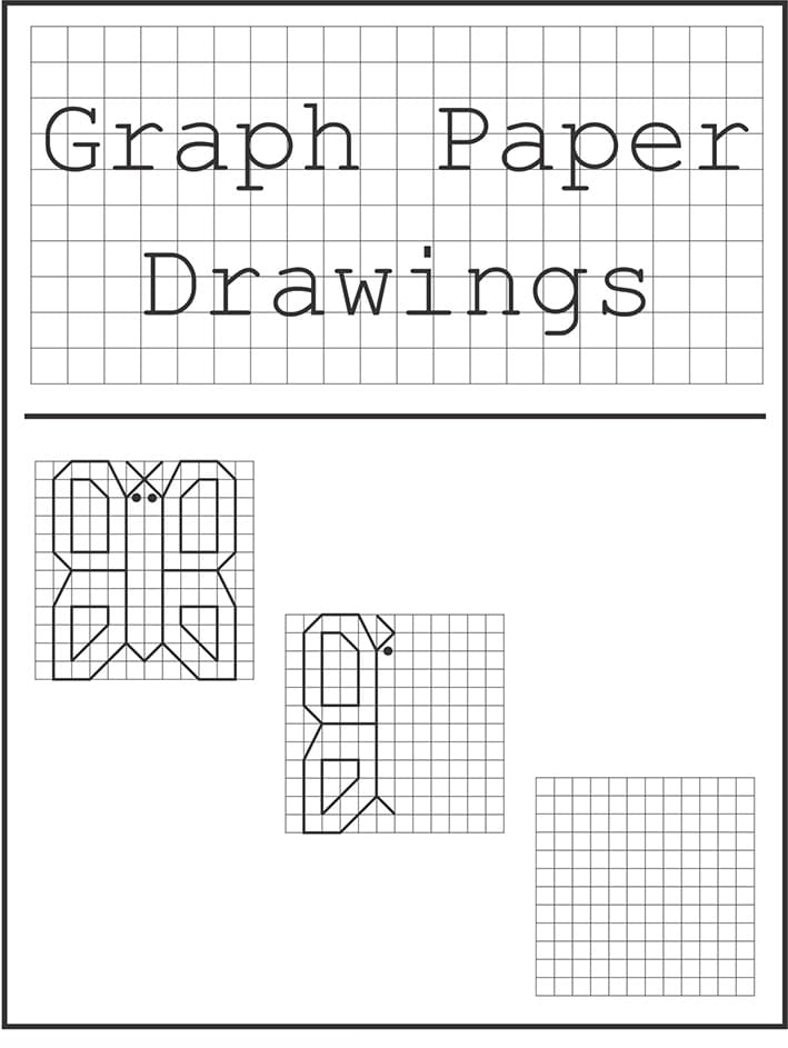 Printable Graph Paper Drawings