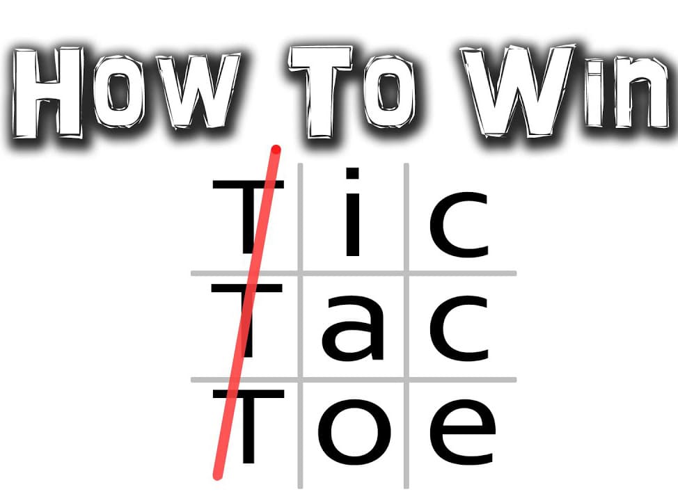 Printable Play Tic Tac Toe How To Win