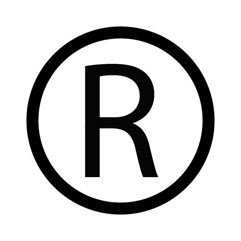 Printable R Sign Copy Paste