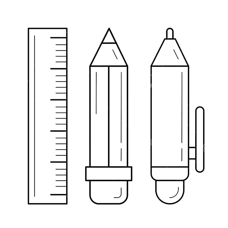 Printable Ruler Pen