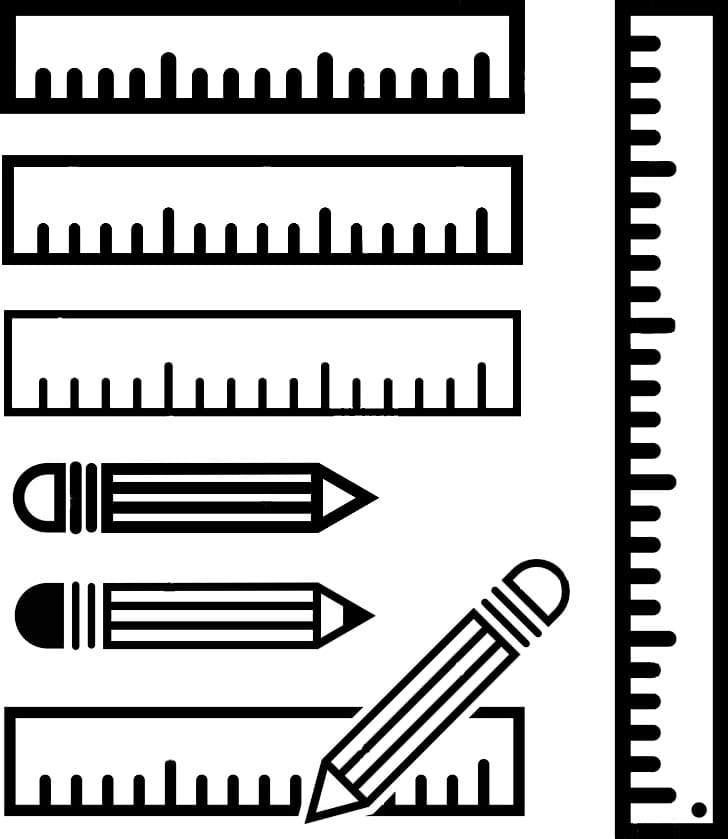 Printable Ruler Set