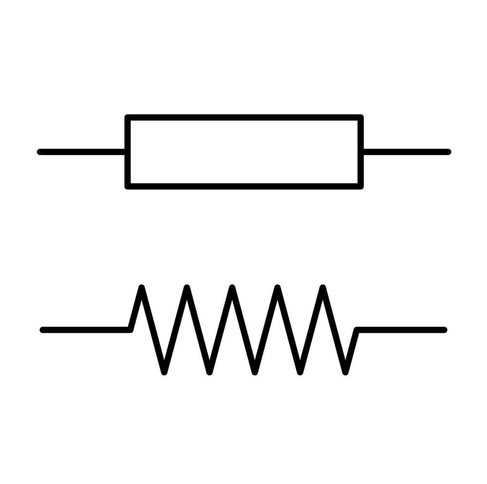 Printable Sign For A Resistor