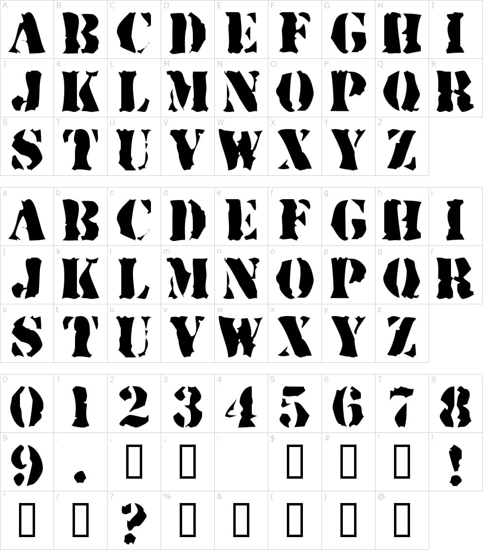 Printable Stencil Fonts For Web