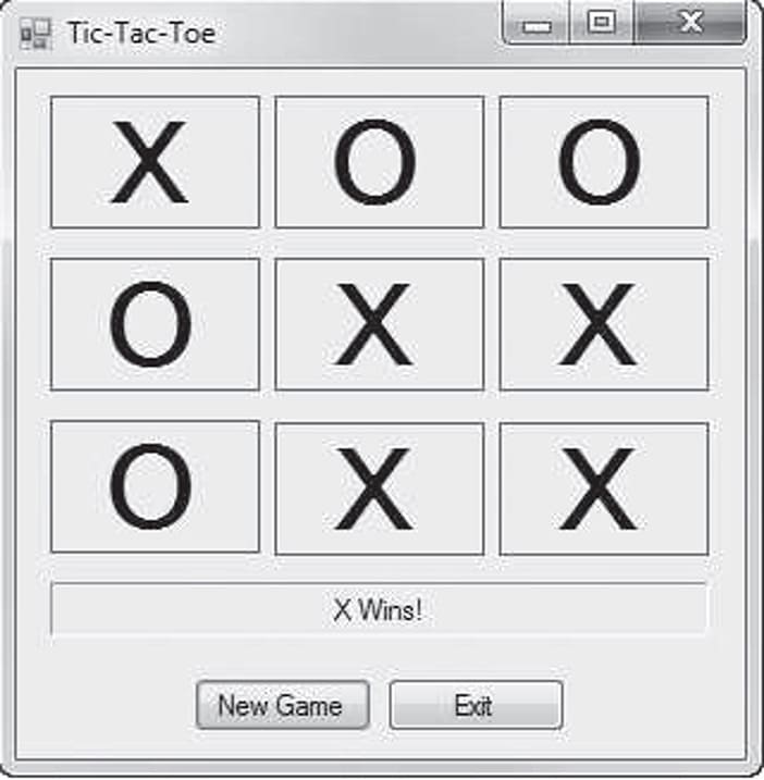 Printable Tic Tac Toe Game Visual Basic