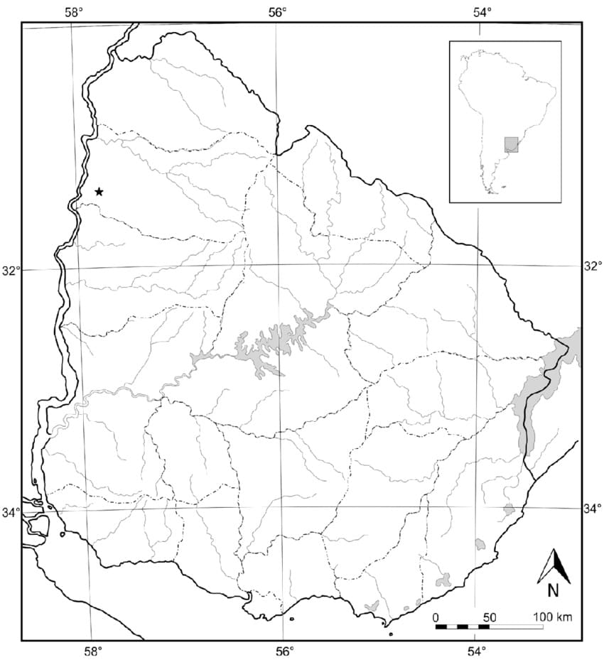 Printable Uruguay Map Location