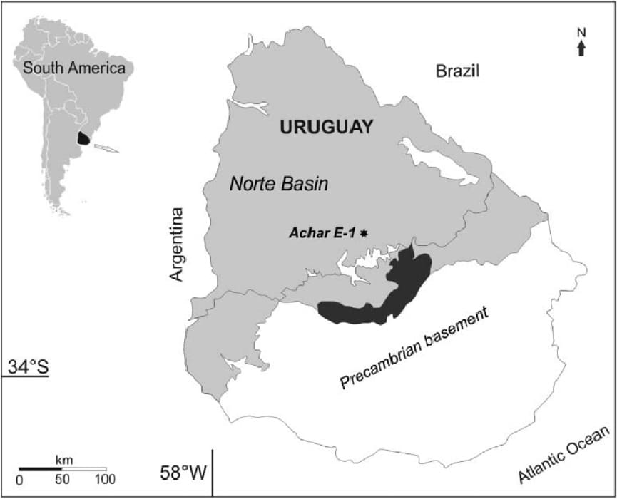 Printable Uruguay Map With States