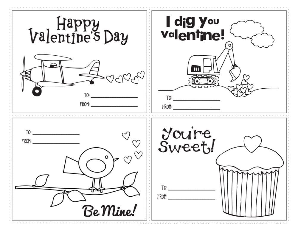 Printable Valentine Cards Make Your Own