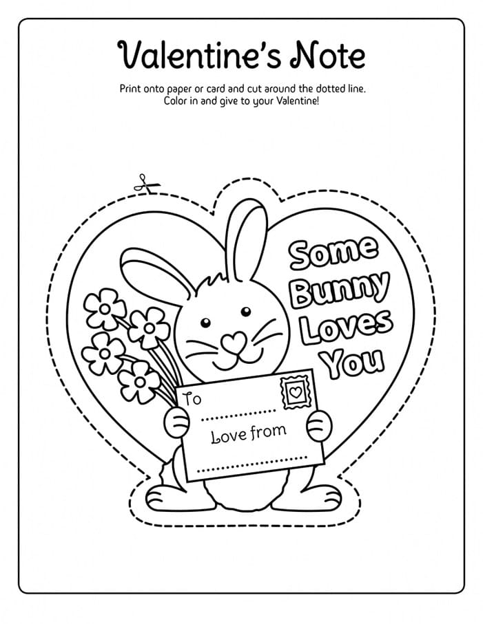 Printable Valentine Cards Notes