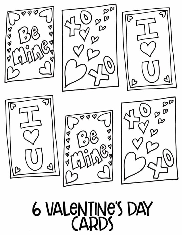 Printable Valentine Cards Online