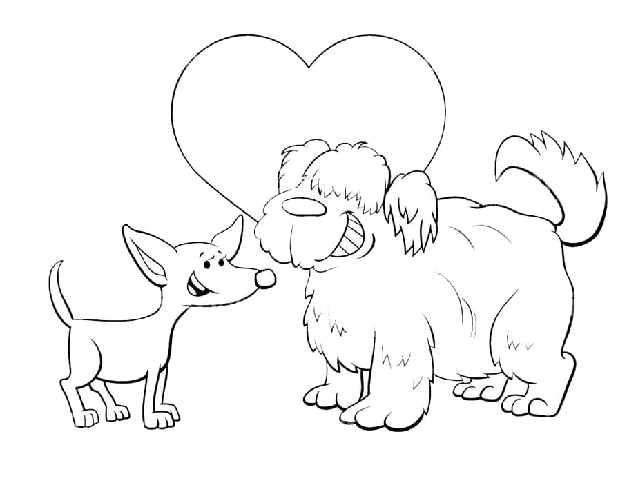 Printable Valentine Cards With Dogs