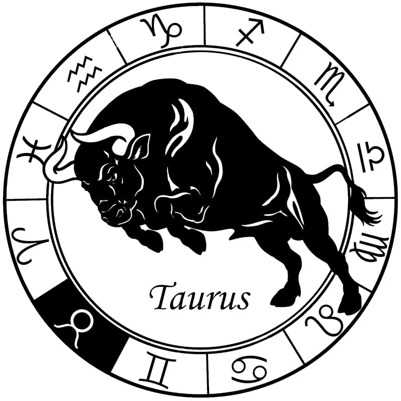 Printable Zodiac Signs Taurus