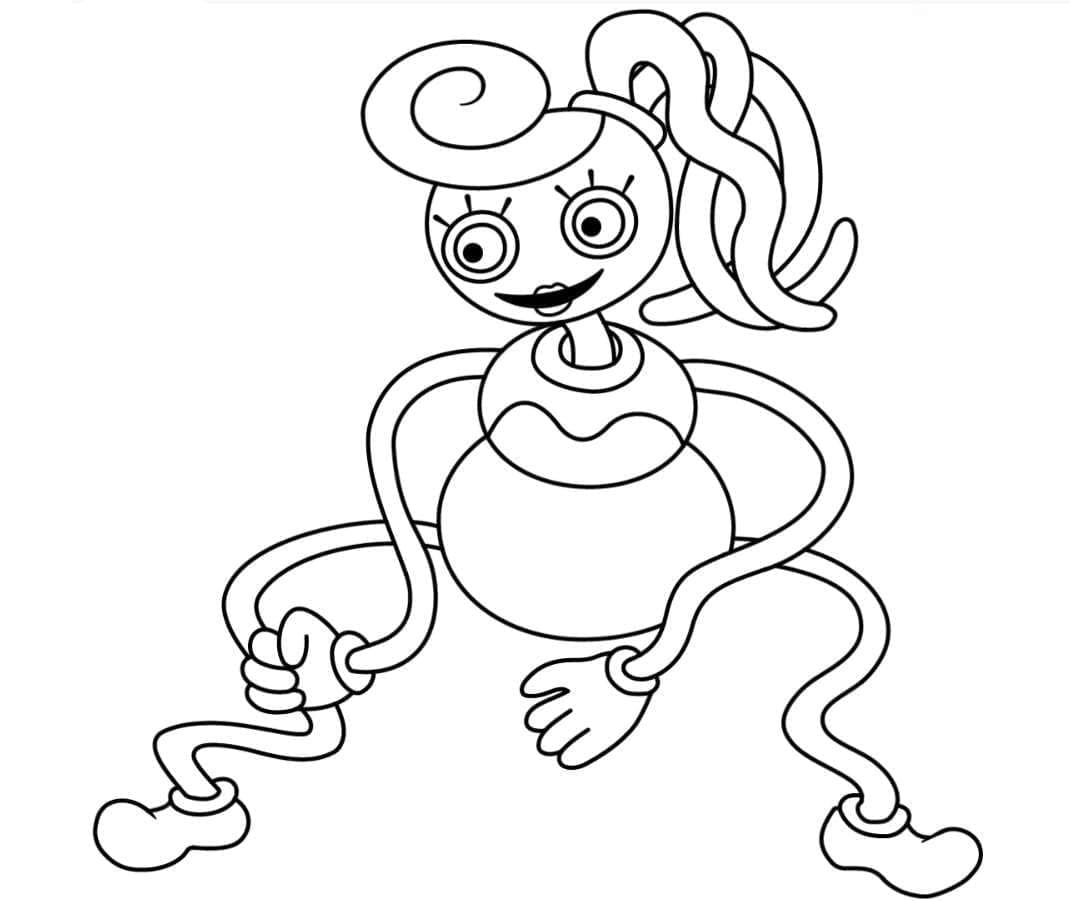Mommy Long Legs 4 coloring page