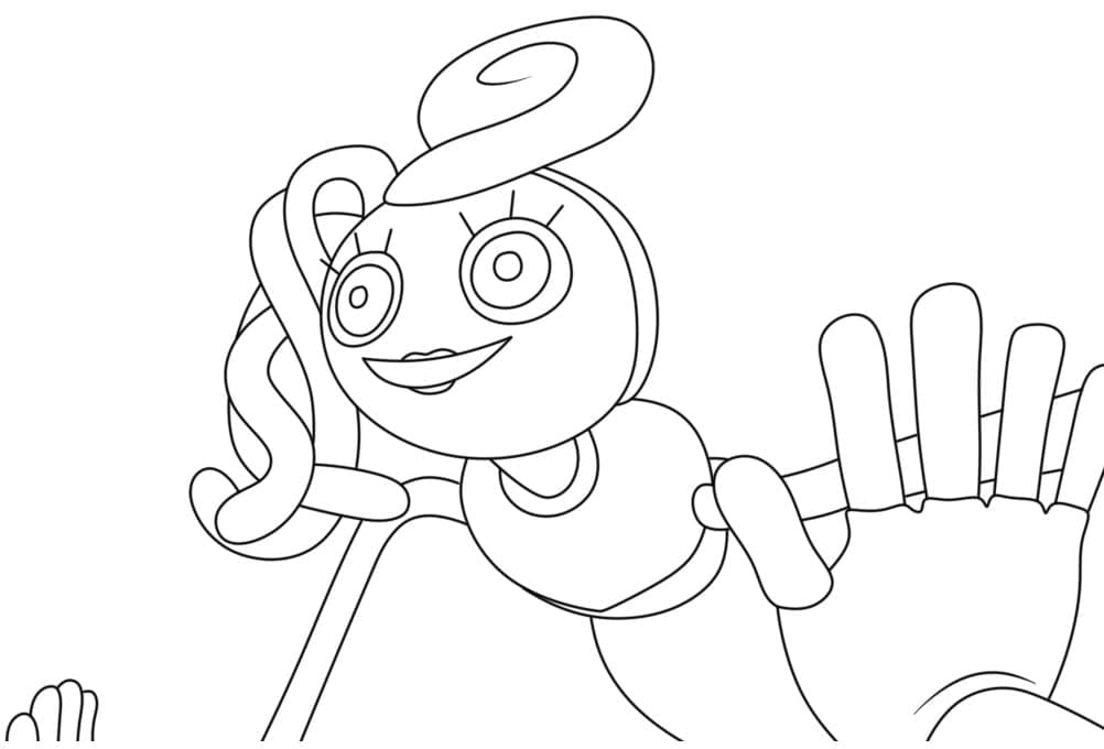 Mommy Long Legs to Print coloring page