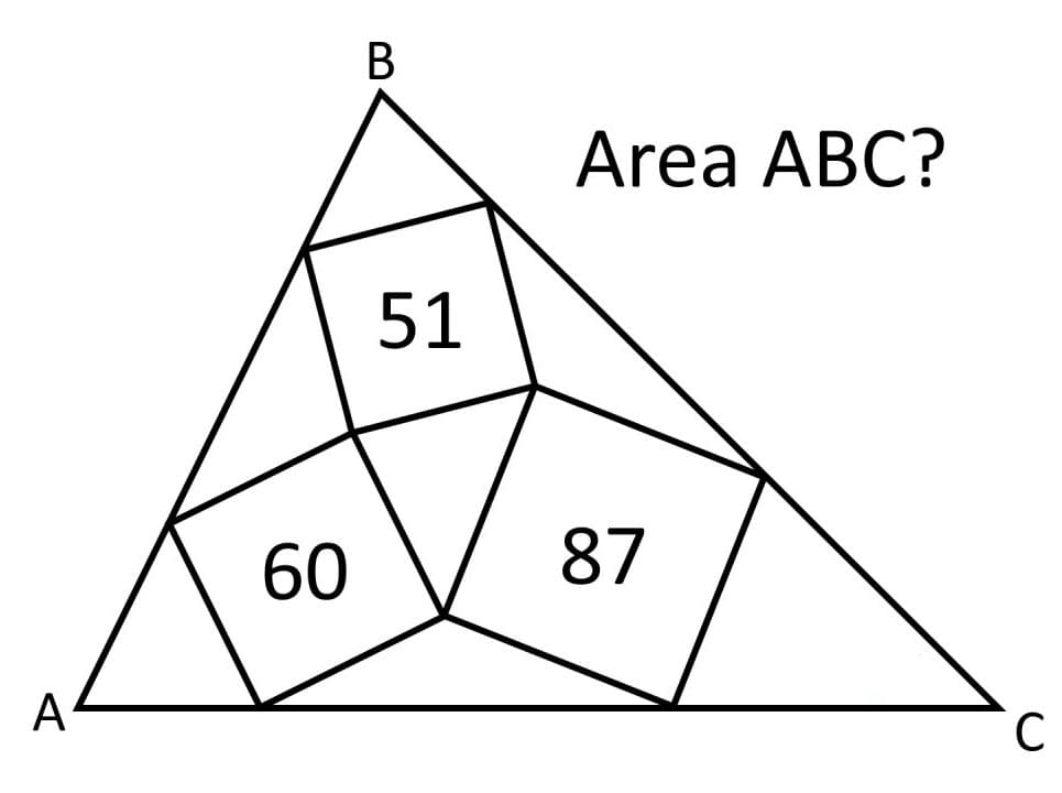 Printabale Area Of A Triangle ABC