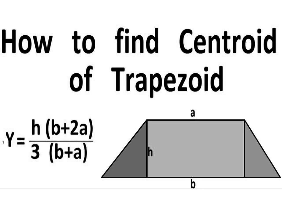 Printable Center Of Area Of A Trapezoid